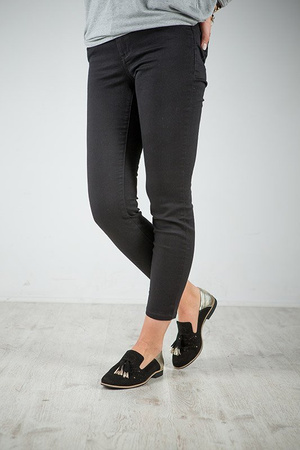 Maciejka Black Flat Shoes 04484-01/00-5