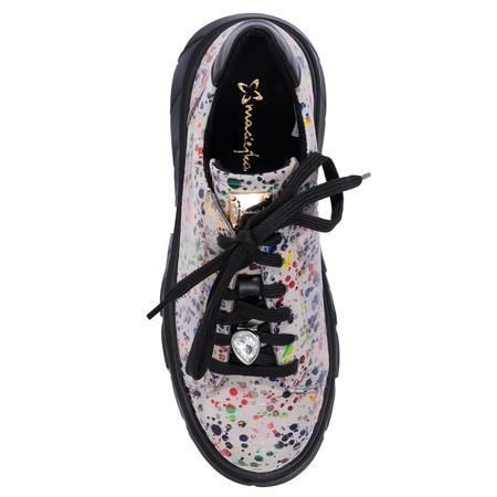 Maciejka Premium Leather Platform Sneakers Multicolor 6891W-01/00-8