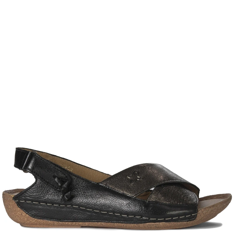 Maciejka Leather Black Women's Sandals 00994-63/00-5