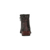 Maciejka Women's Burgundy and Black Ankle Boots