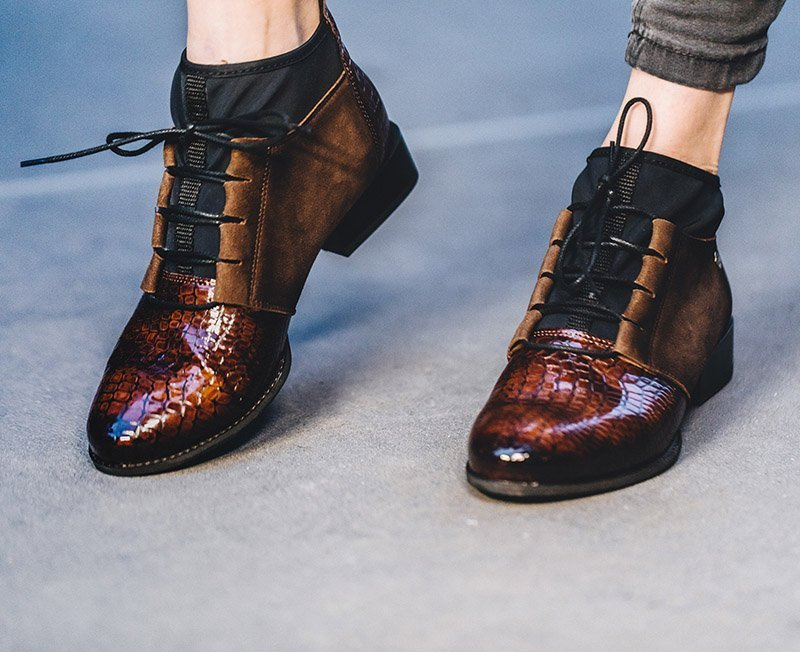 Maciejka leather Brown Lace-up Boots