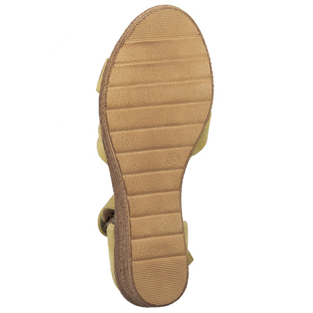 Maciejka Women's Leather Sandals Yellow
