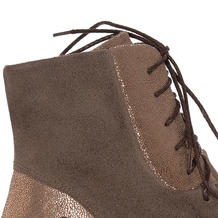 Maciejka Women's Leather Ankle Boots Light Brown 6193A-14/00-8