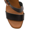 Maciejka Black Women's Leather Sandals