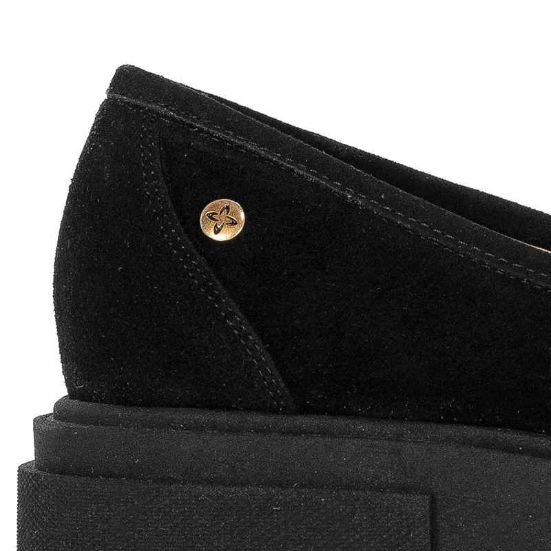 Maciejka Black Low Shoes 2850J-20/00-1