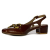 Maciejka Women's Brown Pattent Leather Pumps