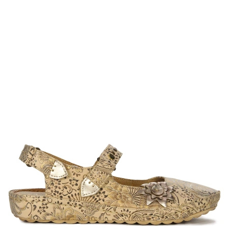 Maciejka Women's Half Shoes Dark Beige