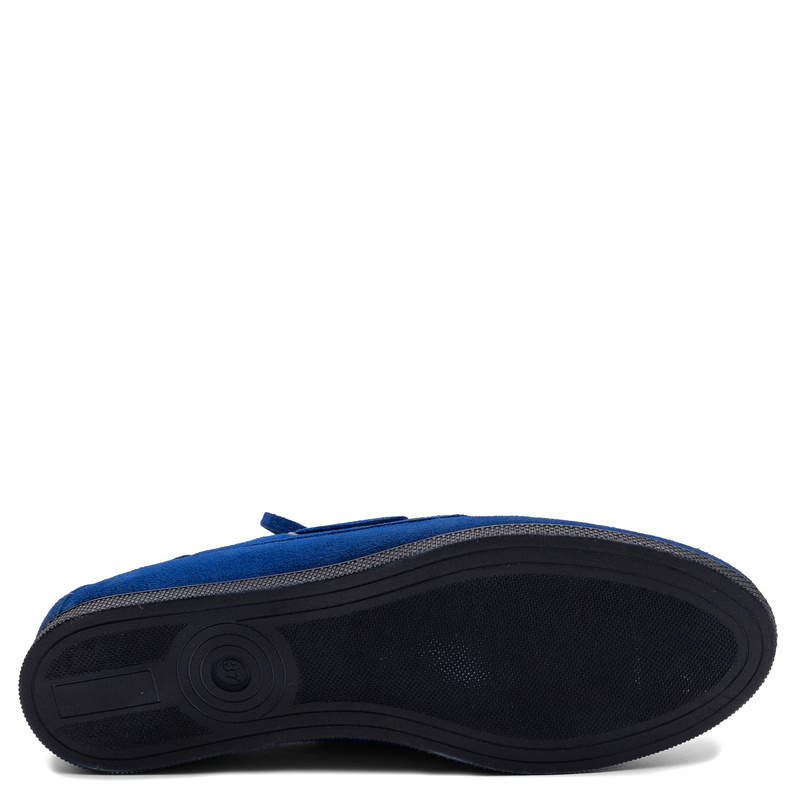 Maciejka Leather Shoes Suede Blue 07799-43/00-1