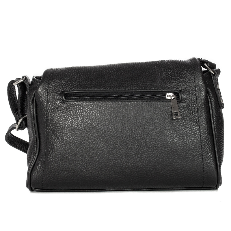 Maciejka Black Leather Women's bag C229