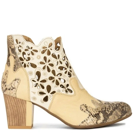 Maciejka 04369-27-00-5 Yellow + Beige Boots