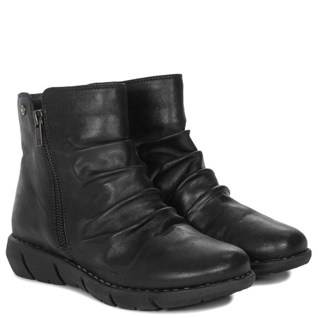Maciejka Women's Leather Boots, Black