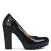 Maciejka Pumps 2629W-03/00-1 Green Metallic with Thick Heels - Stylish Women's Shoes