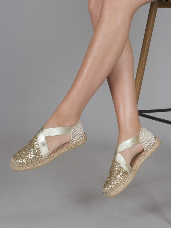 Maciejka Women's Gold Espadrilles F6528-25/00-0