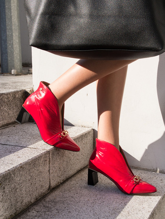 Maciejka Red Boots 05262-08/00-1