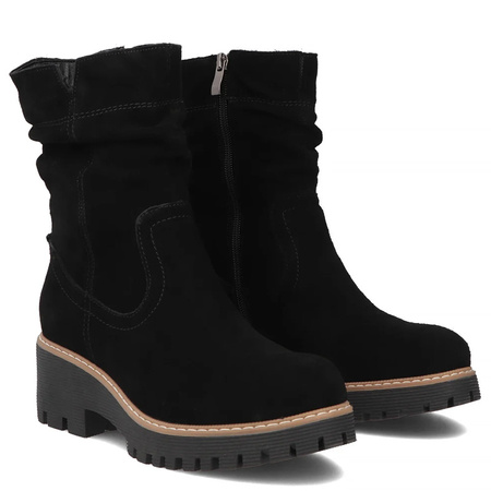 Filippo Women's Black Ankle Boots