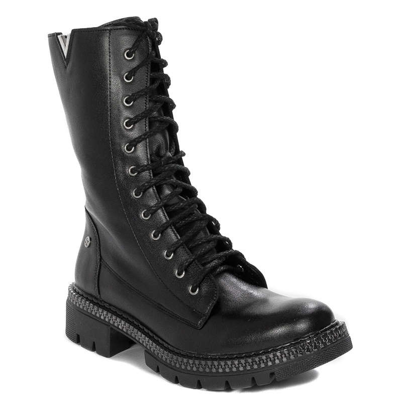 Maciejka Women's Boots Black Leather 06226-01/00-8