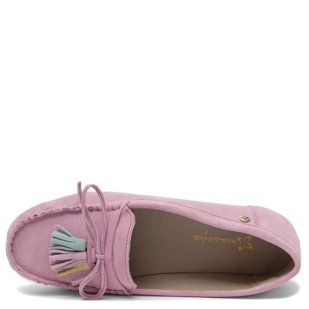 Maciejka Women's Pink Shoes with Tassels PR767-15/00-1