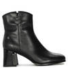 Maciejka Leather Ankle Boots Architectural Block Heel Black K7203-01/00-8
