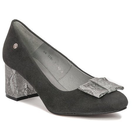 Maciejka women's Graphite Pumps