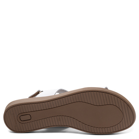 Maciejka Leather Velcro Sandals White E7403-11/00-0