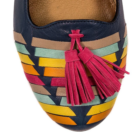 Maciejka Navy Blue Ballerina 04016-17-00-5