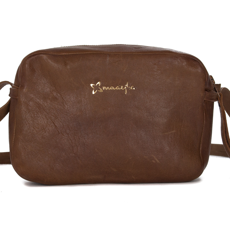 Maciejka Browny Leather Women's small bag