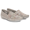 Maciejka Women's Low Shoes Beige Flowers