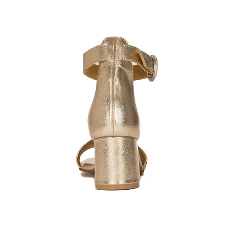 Maciejka Gold Sandals 04141-42/00-5