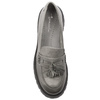 Maciejka Leather Loafers on Stable Platform Grey 5497S-35/00-5