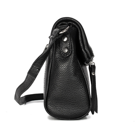 Maciejka Black Leather Women's bag C229