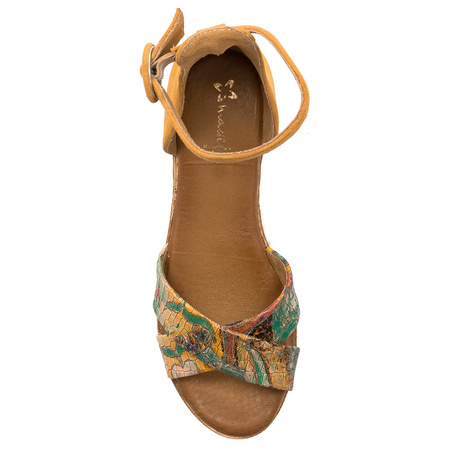 Maciejka Yellow Sandals 04565-43/00-5