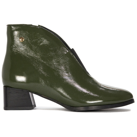 Maciejka Green pattented Boots 04777-44/00-3