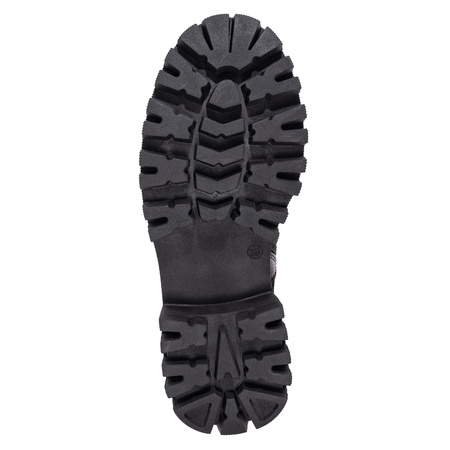 Maciejka Botki Welurowa Skóra Na Platformie Metaliczny Brąz 06140-02/00-8