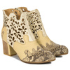 Maciejka  04369-27-00-5 Yellow + Beige Boots