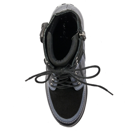 Maciejka Black & White Boots 05599-01/00-7