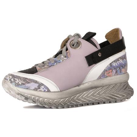 Maciejka Women's Leather Shoes Violet