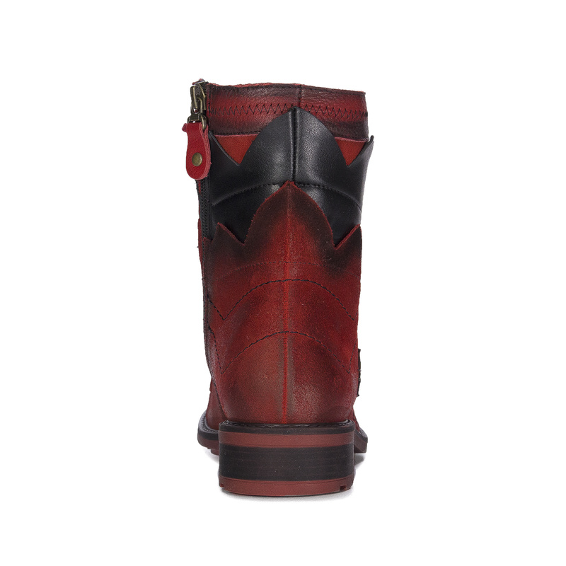 Maciejka Red Warmed Boots