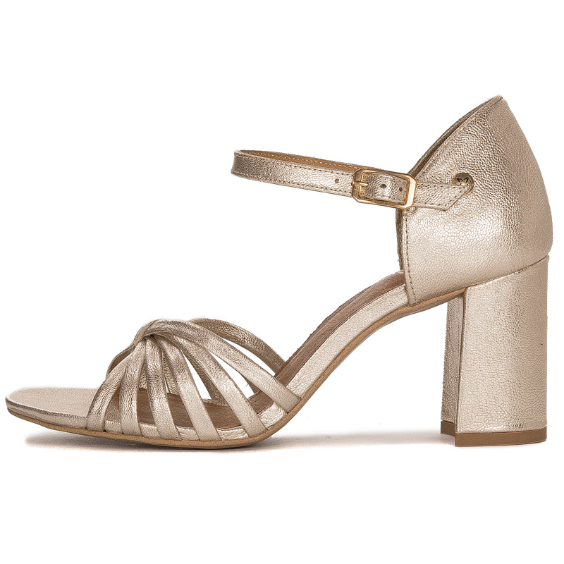 Maciejka Gold Sandals 06025-25/00-1
