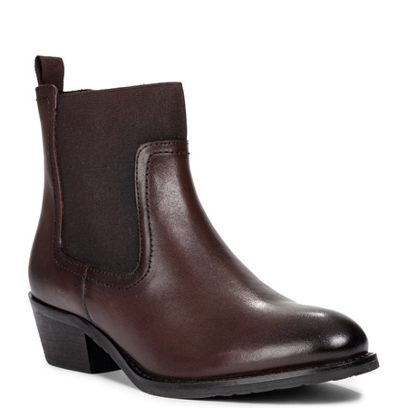 Maciejka Women’s Leather Chelsea Ankle Boots Brown H7168-02/00-7