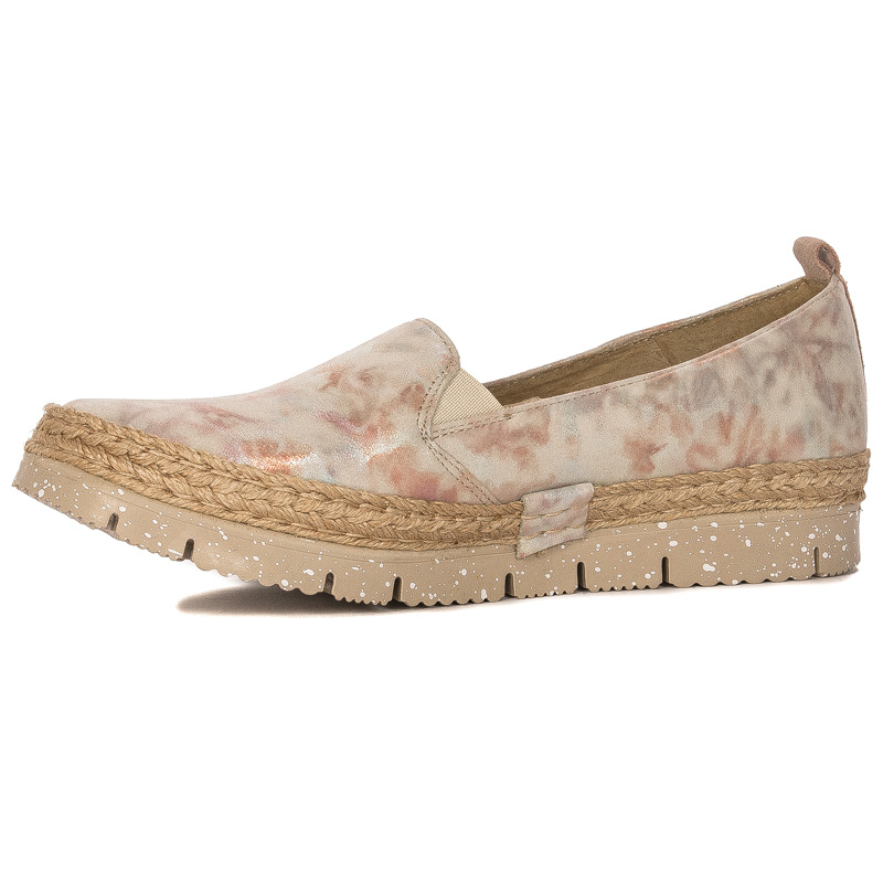 Maciejka Women's Leather Espadrilles Beige