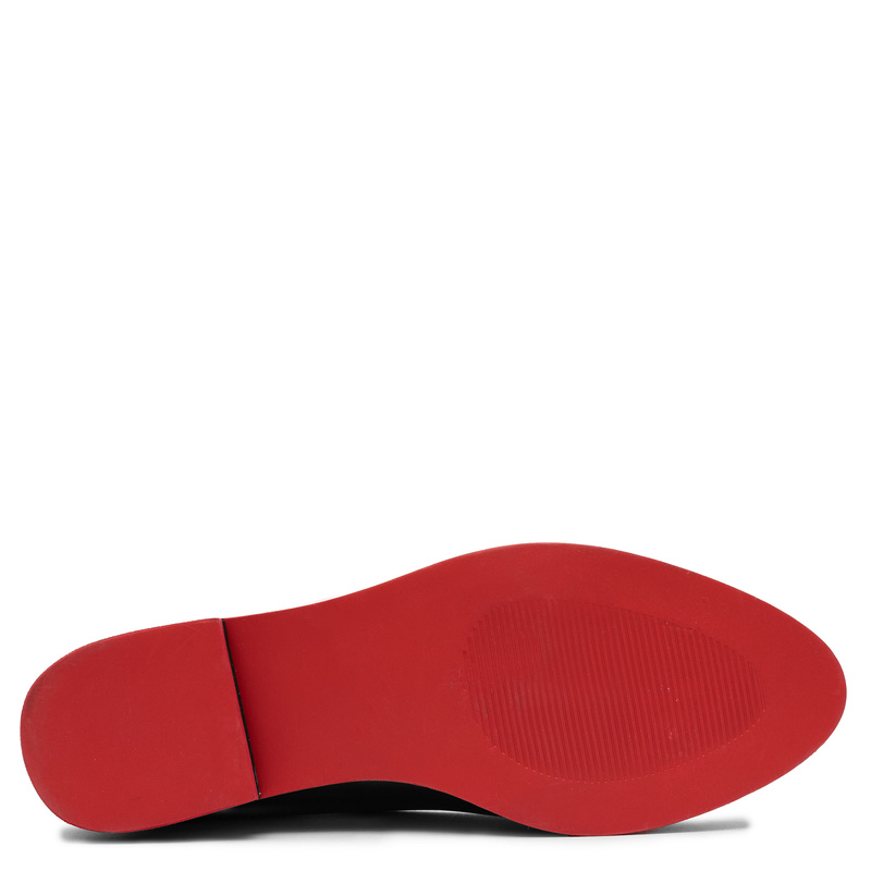 Maciejka Patent Leather Ballet Flats Contrasting Sole Burgundy K7463-23/00-1