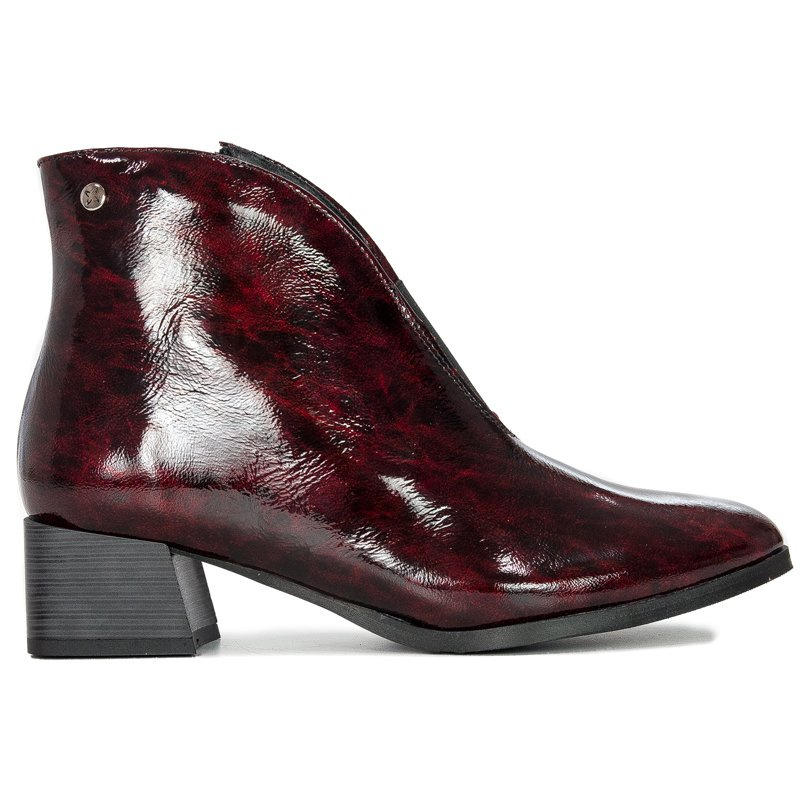 Maciejka Burgundy Boots 04777-23/00-3
