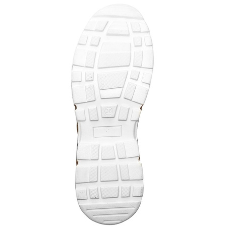 Maciejka Yellow Straw Low Shoes