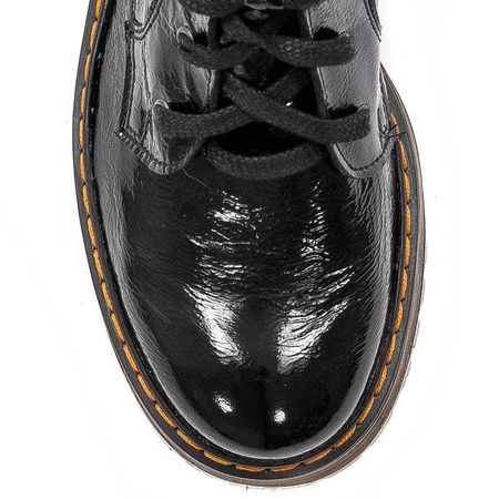 Maciejka Black leather women's Boots