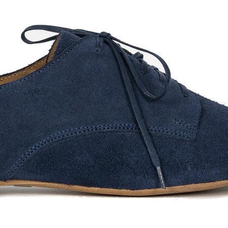 Maciejka Navy Low Shoes 04929-17/00-5