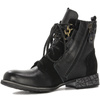 Maciejka Black Lace-Up Boots 05701-01/00-7