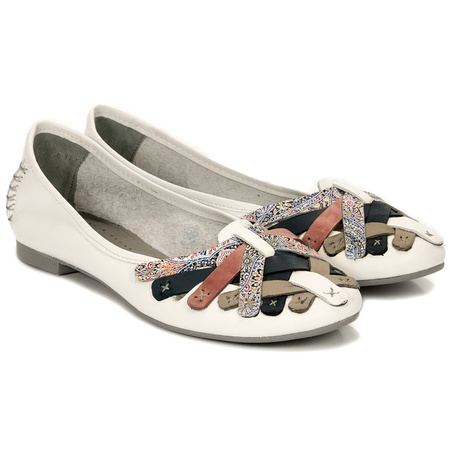 Maciejka White Ballerina 01358-21/00-0 