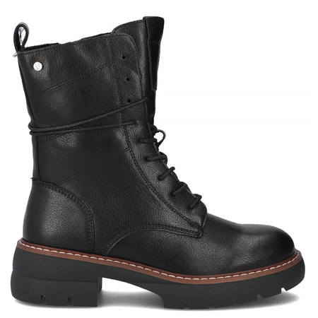 Filippo Women's Black Leather Boots