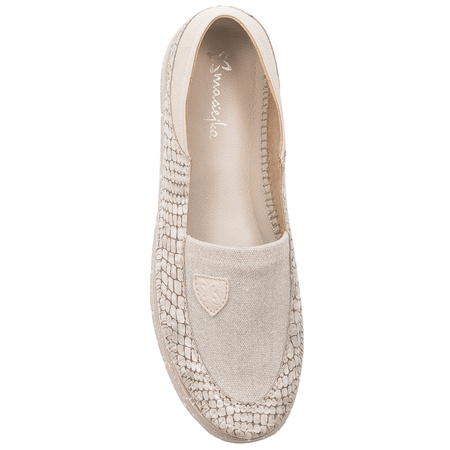 Maciejka Beige Women's Low Shoes Shoes