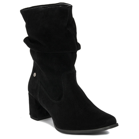 Maciejka Black Suede Boots 06005-01/00-6